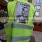 printing safety vest green reflective traffic vest emergency reflective vest