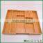 Fuboo unique design bamboo knife organizer utensil holder