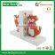 wood bookend with fox icon wooden desk organizer for kids bookends