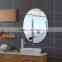 Wholesale cheap bevel polished edge frameless round glass bathroom wall mirror