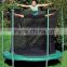 8ft spiderman trampoline with safety enclosure