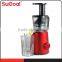 2015 home appliance pineapple juice extractor red slow juicer hot blender