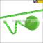 Branded Your Logo Wedding Favors 150cm 60inch Sewing Rulers Retractable Fiberglass Green Measuring Tape with Button