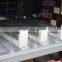 plastic shelf divider pusher system for supermarket
