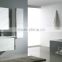 750mm high gloss white fancy design bathroom sets vanity cabinet