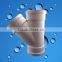 Easy installed plastic pvc material elbow pvc tee