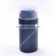 50ml glossy black airless cosmetic bottles for skin toner and stimulating tonic