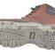 Anti-Puncture PU Injection Slip Top Smooth Leather toe cap Safety Shoes