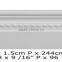 PU High Quality Good price beautiful decorative Polyurethane lowes baseboard molding