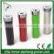 hotly selling 2600 mah lipstick power bank lipstick for phone mp3