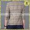 100% Woolen Plaid Tailored Office Suit Men Guangzhou