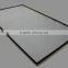 Golden aluminum frame for TV