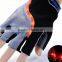 Mountain Biking Gloves with LED Light Bicycle Cycling Riding Half Finger Cycling Gloves Anti-slip Work Gloves