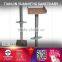 Galvanized or painted hollow base jack for scaffolding support