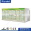 Professional Stainless Steel Display Vertical Showcase Refrigerator