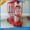 3-18m vertical electric hydraulic single person lift aerial mobile one man lift for sale