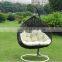 0503 outdoor garden patio good quality single seat rattan hanging swing chair YPS083