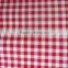check printing nylon spandex womens swimwear fabric