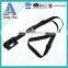 Cheap customized heat transfer Black water bottle holder lanyard