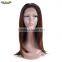 Brown Color Synthetic Hair Wigs Women's High Temperature Fiber Medium Lace Front Wig