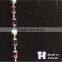 Customized Fashion Pink 925 Sterling Silver Bracelet Designed For Couple