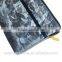 Gray Camo Pattern Tyvek Paper Zipper Portfolio With Pocket For iPad & Tablets 10"