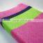 Hot Pink Plush Dots Minky Color Block Changing Mat Cover