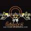 2d Christmas Candles Led Rope Motif Light with Two Angel Babies