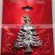 Silver Plating Fancy Promotional Gift Rhinestone Christmas Brooch