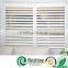 Painted decorative PVC window shutter