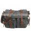 Euro style Vintage Washed Canvas Camera bag Black Camera Messenger Bag