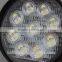 High Quality Round LED Lamp 27W 9 Bulbs for Excavator Parts