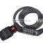 hot selling good quality anti-theft bicycle cable lock spiral lock