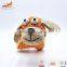 plush dog squeaky rope fish toy eco friendly