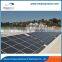 Solar panel tracking system for open filed and flat roof mount installation