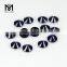 Hot Sale Factory Price Round Diamond Cut Blue Crystal Nano Gemstone