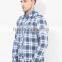 Casual Style Checked Custom Made Cotton Pant Shirt New Style