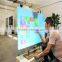 Multi-touch foil for shopping mall