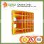 Plastic Wheel Chock 1.7kg yellow wheel chock block