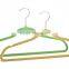 Plastic Velvet hanger clothes hanger ASDF03