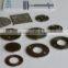 stainless steel round railing base plate in balustrades and stairs