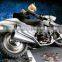 Sehba motorcycle action figures /high quality PVC Fate/zero Saber action figures with motorcycle