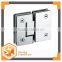SH-180S Typical straight edge 180degree stainless steel bathroom clamp/shower hingefor 8-12mm toughened glass door door hinge