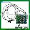 DC12V dream color christmas string lights dmx 3d led pixel ball