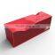 Portable retro bluetooth 2.0 wireless speaker with FM radio