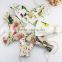 10*14cm Factory Drawstring Bags Linen Spring Butterfly Cotton Bags Wedding Party Candy Christmas Gift Bags