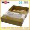 gift box 13.5*13.5*6.3 cm belt lining display box black packing square paper box good quality