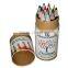  china recyclable kraft paper tube box for pencil
