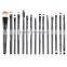 15PCS MAKEUP TOOL BRUSHES SET KIT EYESHADOW MASCARA LIP EYEBROW BEAUTY BRUSH