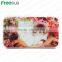 Personalized custom L220*H125*W10mm mini electronic scale sublimation toughened glass blank picture frame glass wholesale